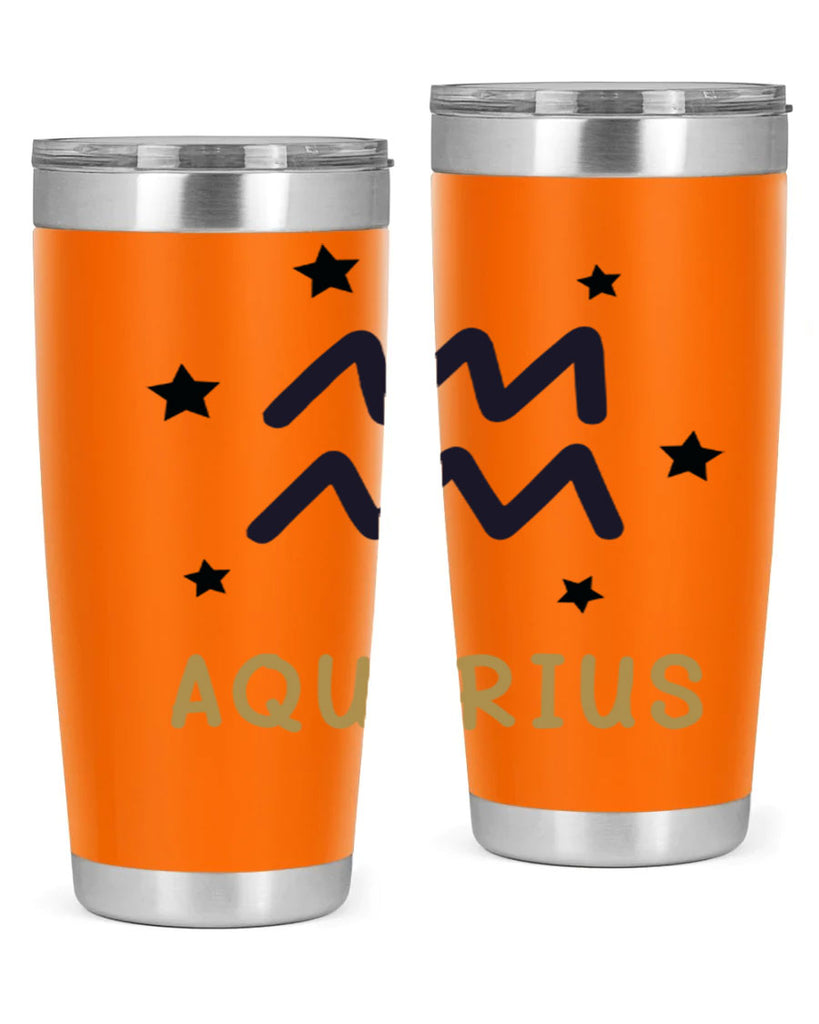 aquarius 83#- zodiac- Tumbler