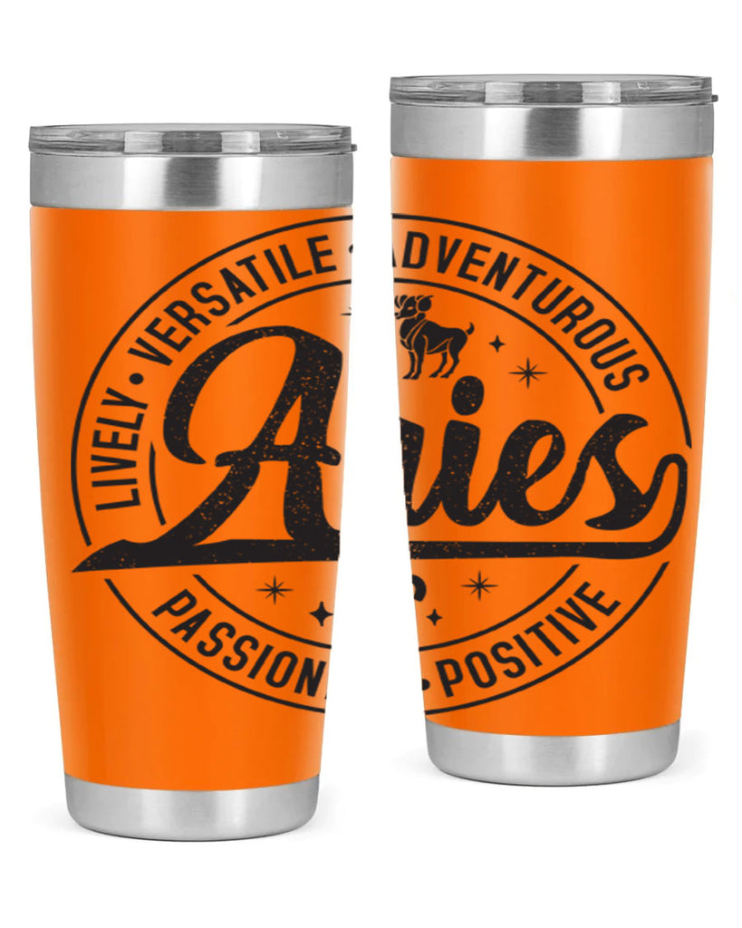aries 102#- zodiac- Tumbler