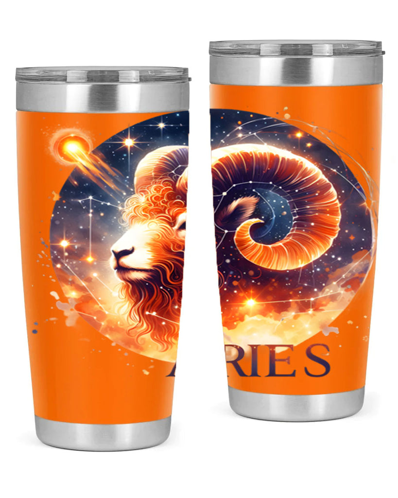 aries 130#- zodiac- Tumbler