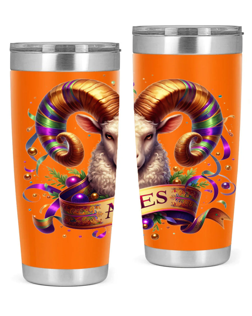 aries 136#- zodiac- Tumbler