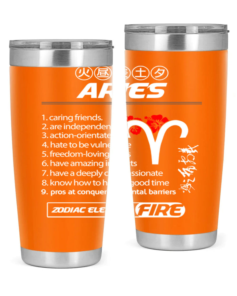 aries 137#- zodiac- Tumbler