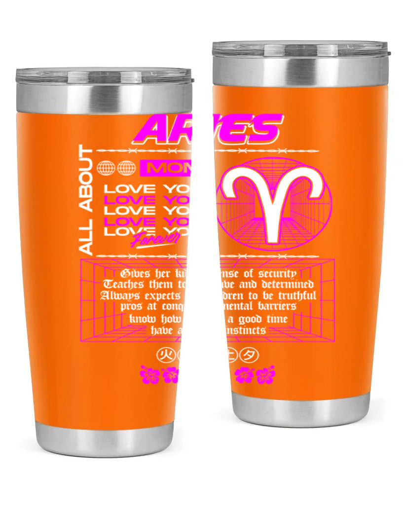 aries 138#- zodiac- Tumbler