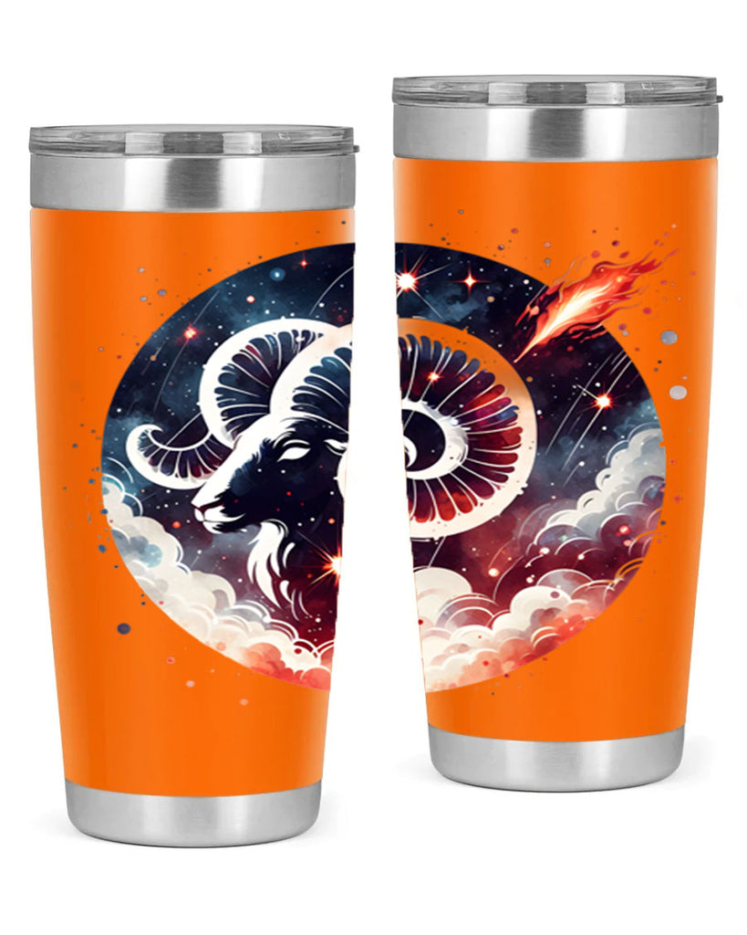 aries 140#- zodiac- Tumbler