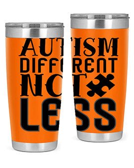 autism different not less Style 6#- autism- Tumbler
