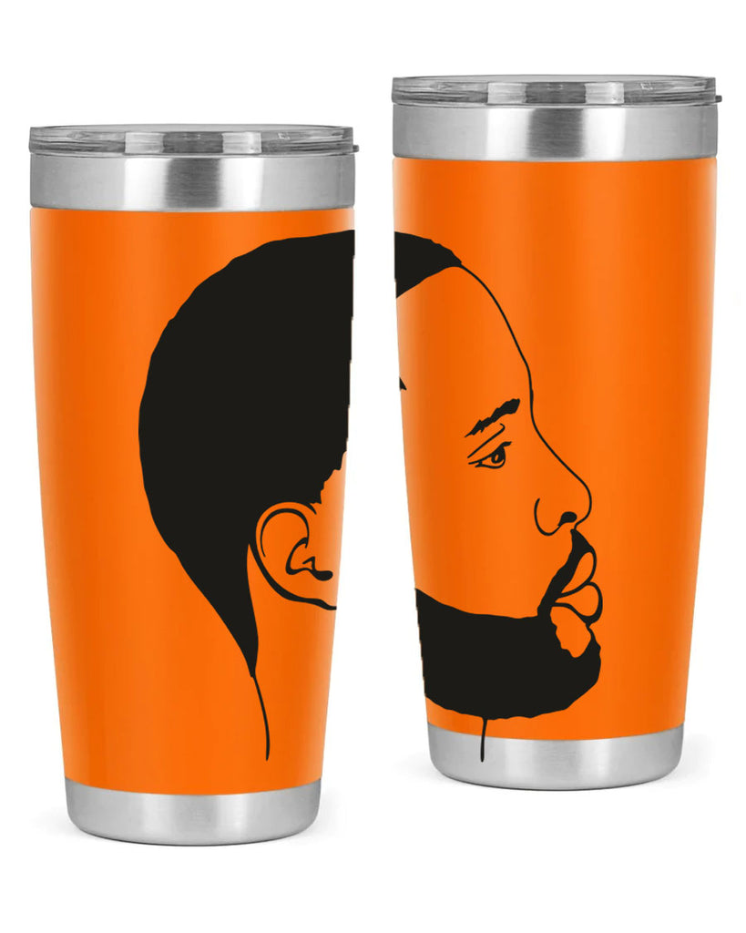 beardman 54#- black men - boys- tumbler
