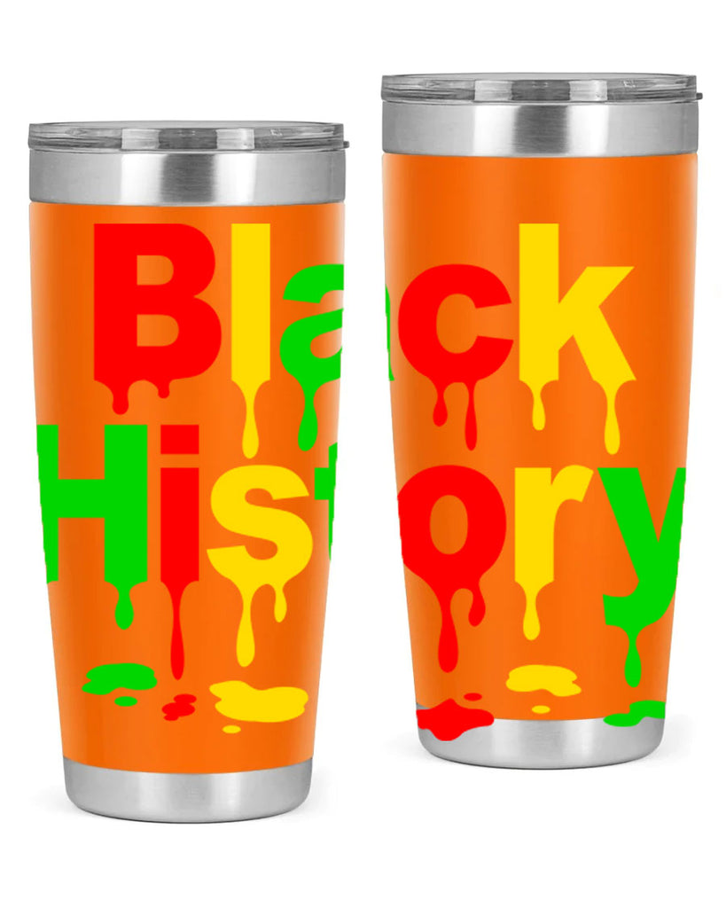black history drip 241#- black words phrases- Cotton Tank