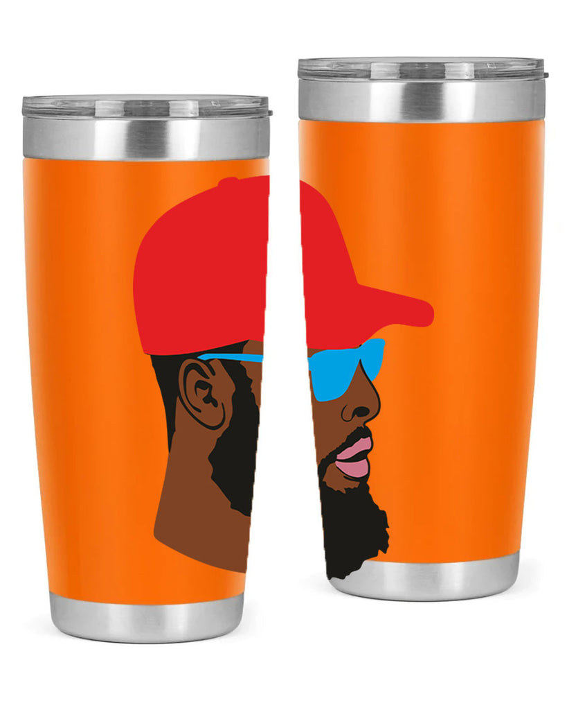 black man style 1#- black men - boys- tumbler