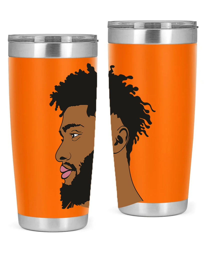 black man style 3#- black men - boys- tumbler