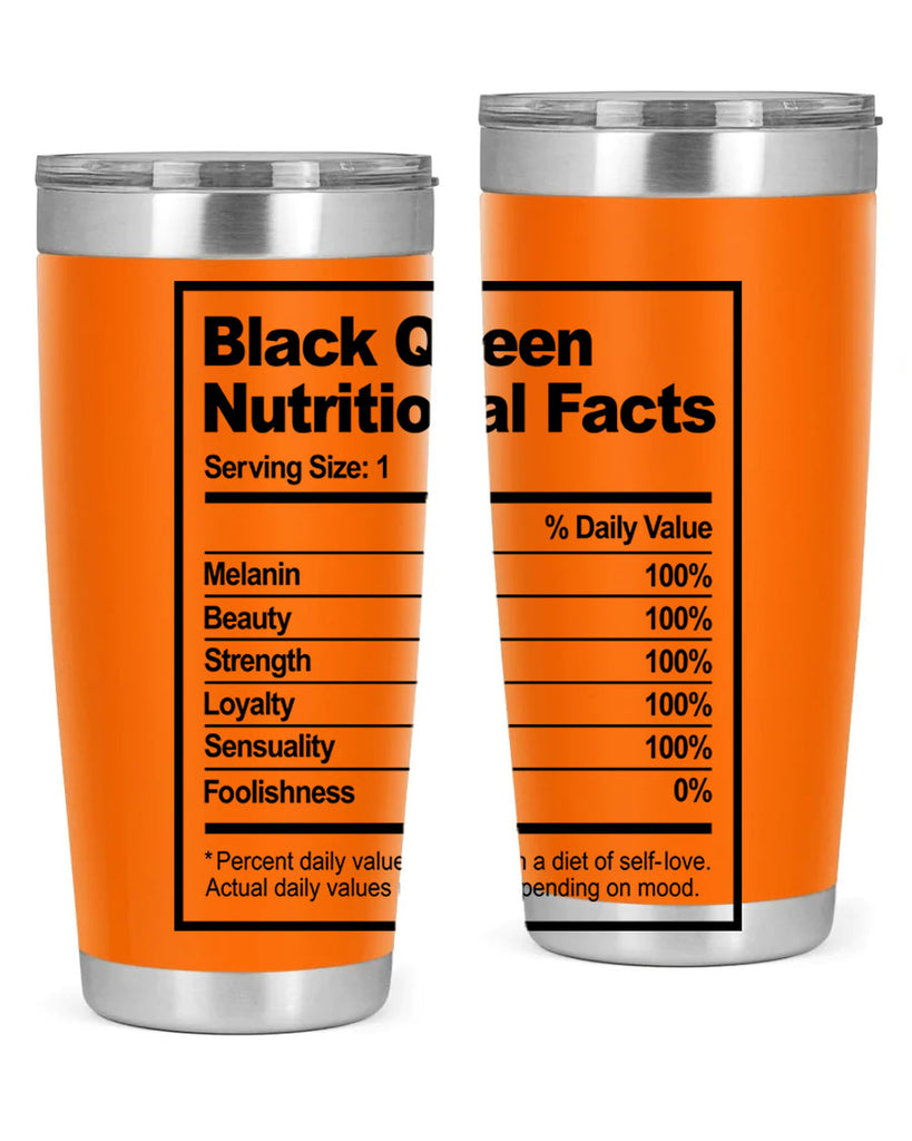 black queen nutritional facts 219#- black words phrases- Cotton Tank