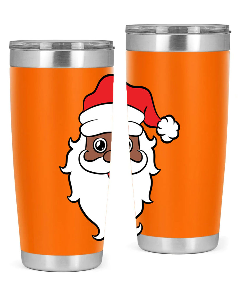black santa 25#- black men - boys- tumbler