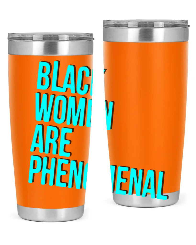 black woman are phenomenal color 216#- black words phrases- Cotton Tank