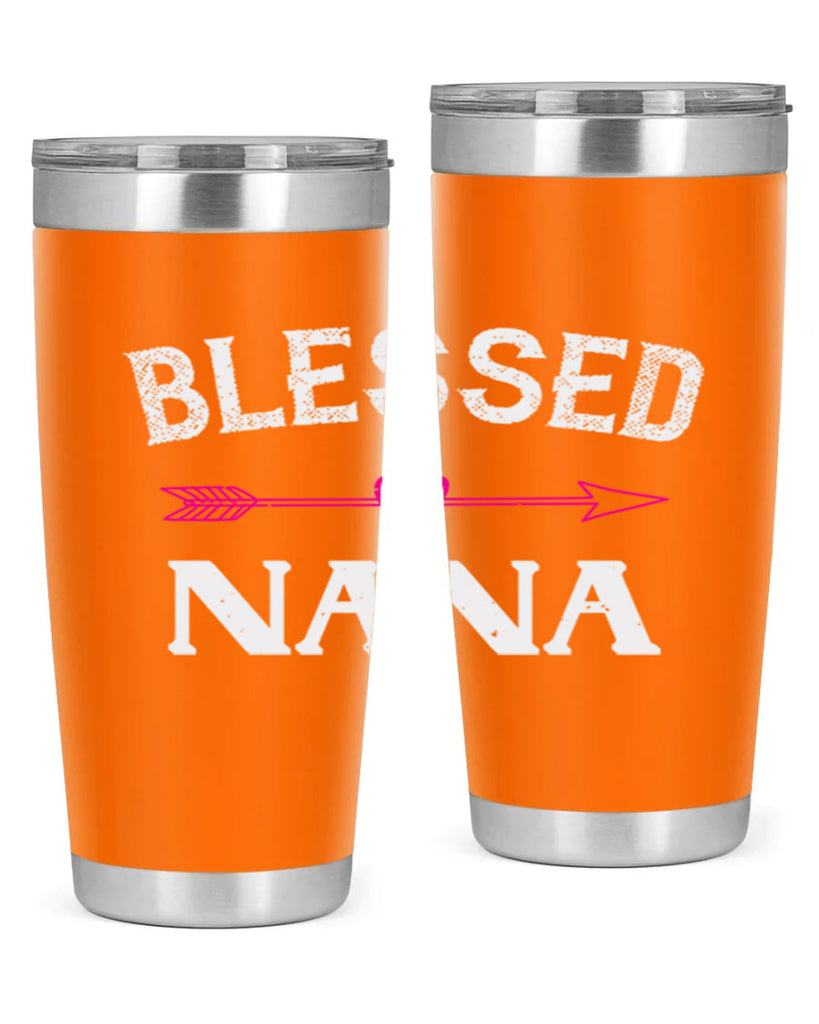 blessed nana 34#- grandma - nana- Tumbler
