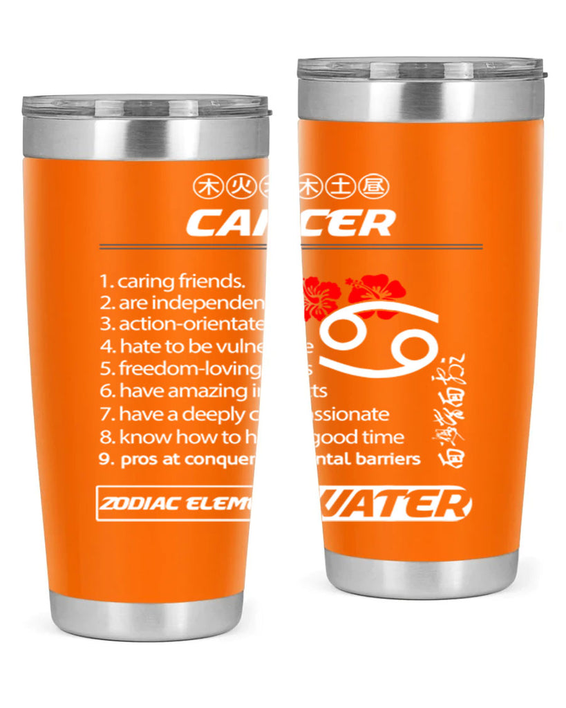cancer 175#- zodiac- Tumbler
