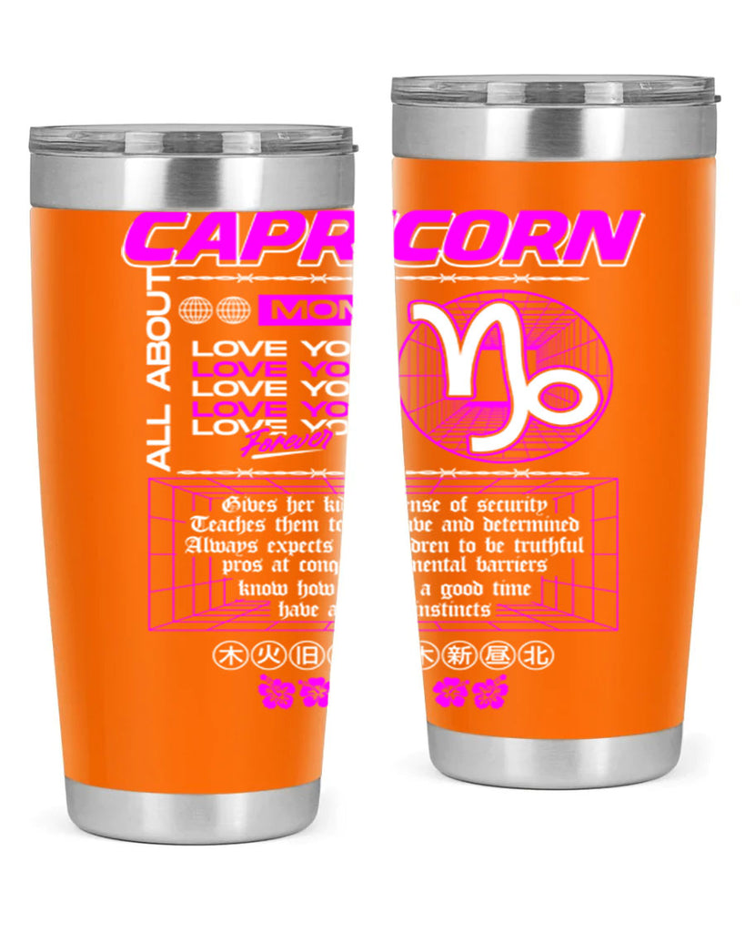 capricorn 208#- zodiac- Tumbler