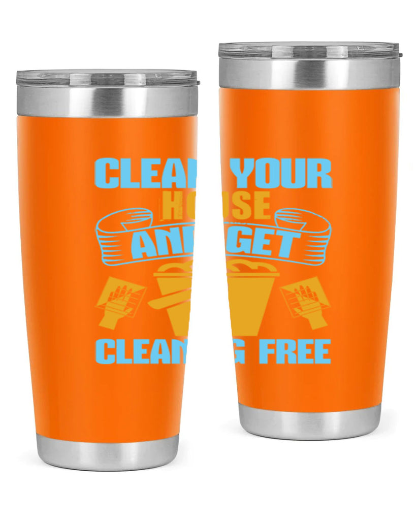 clean your house and get cleaning free Style 46#- cleaner- tumbler