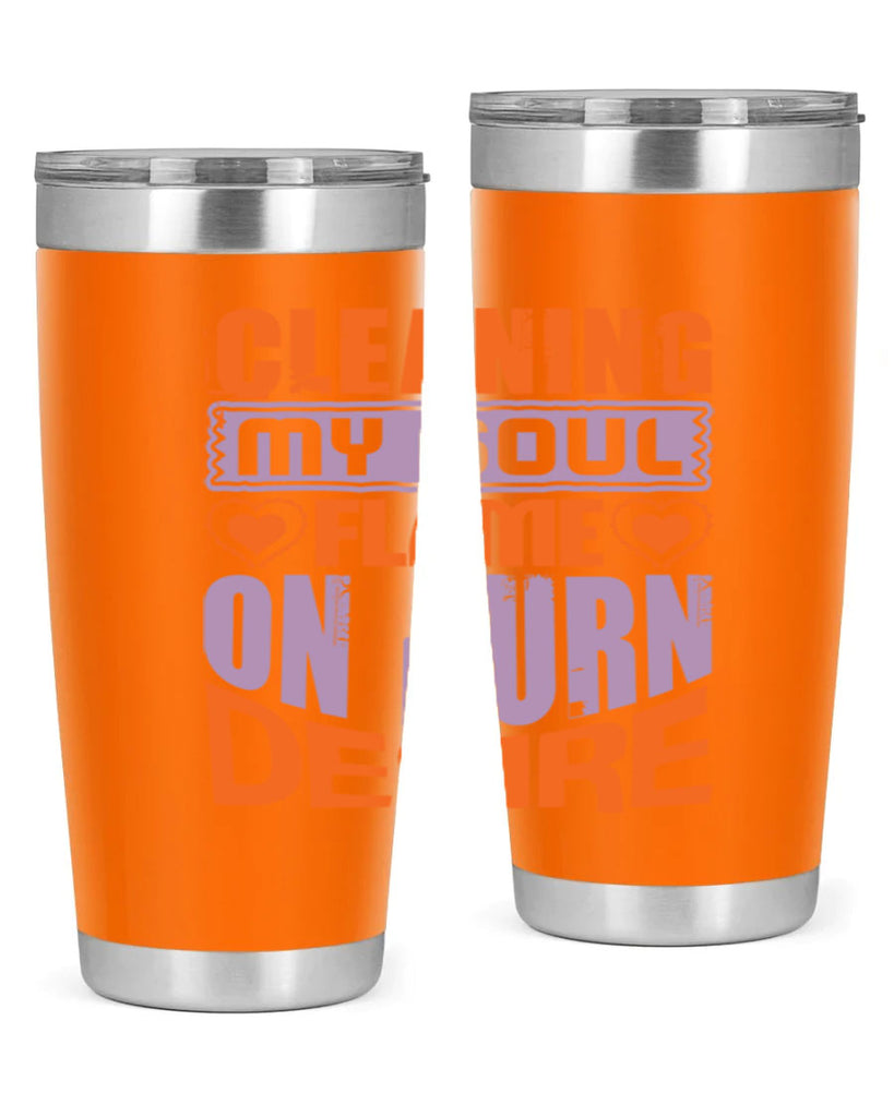 cleaning my sould flame on burn desire Style 42#- cleaner- tumbler
