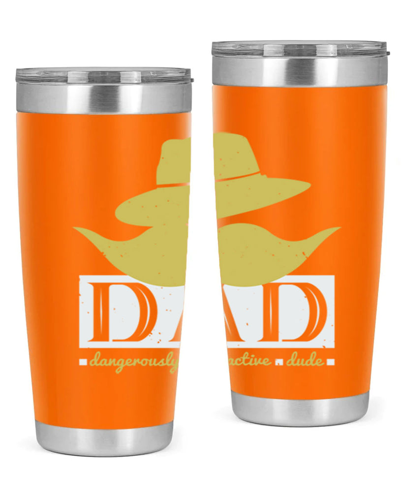 dad dangerously attractive 242#- fathers day- Tumbler