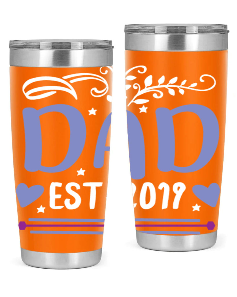 dad est 100#- fathers day- Tumbler