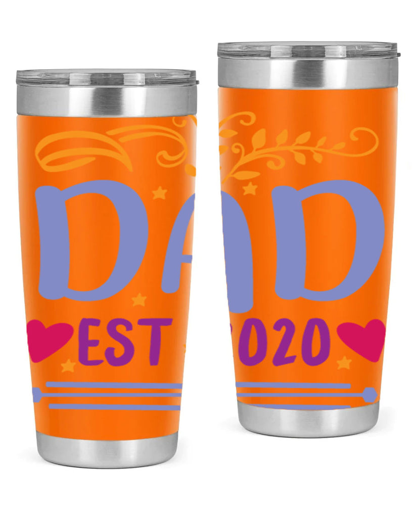 dad est 98#- fathers day- Tumbler