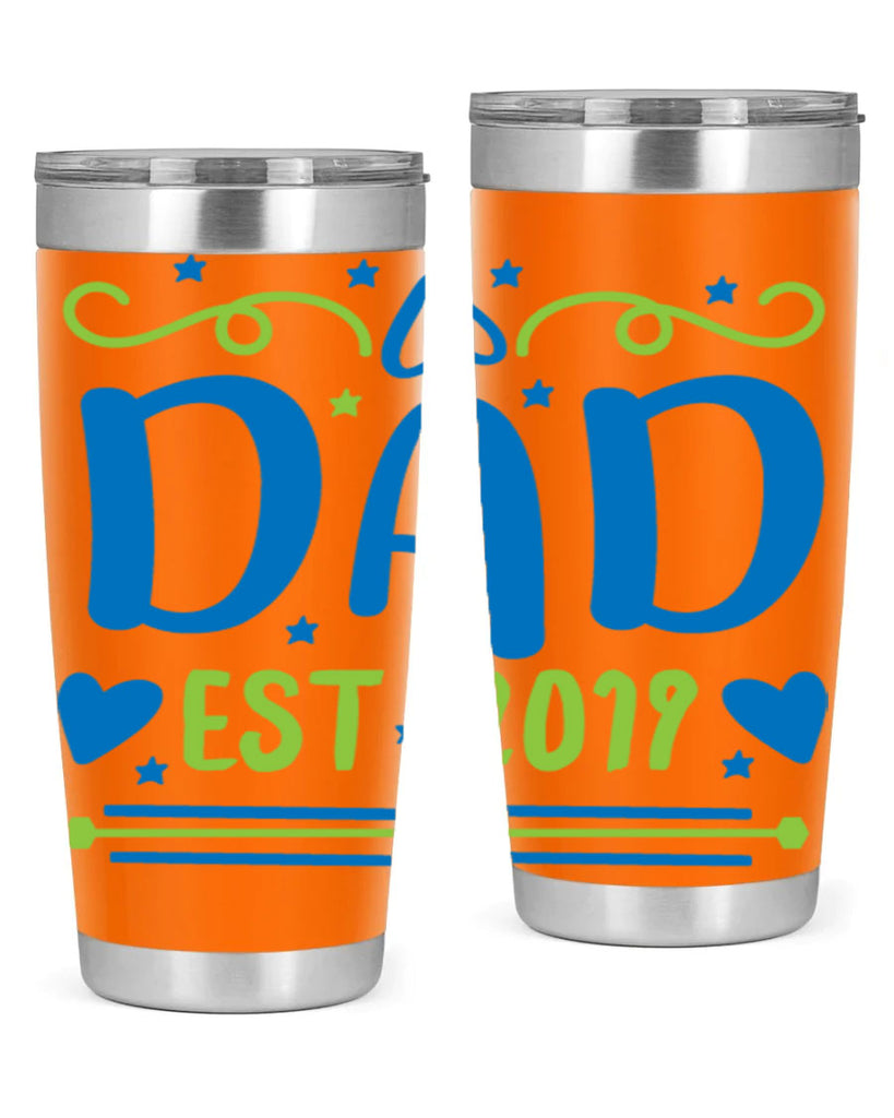 dad est 99#- fathers day- Tumbler