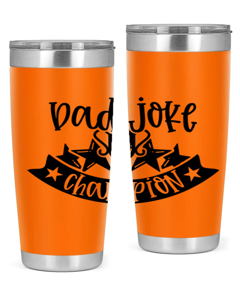 dad joke champion 66#- fathers day- Tumbler