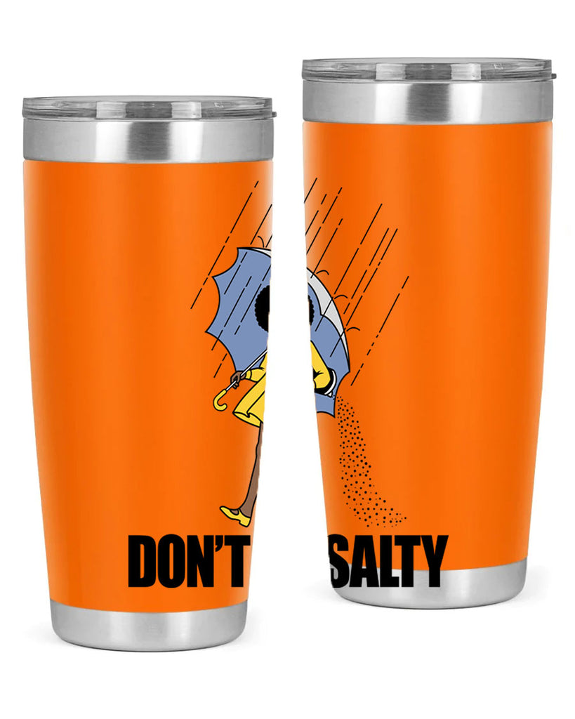 dont be salty 169#- black words phrases- Cotton Tank