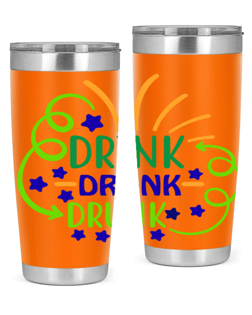 drink drank drunk 23#- mardi gras- Tumbler