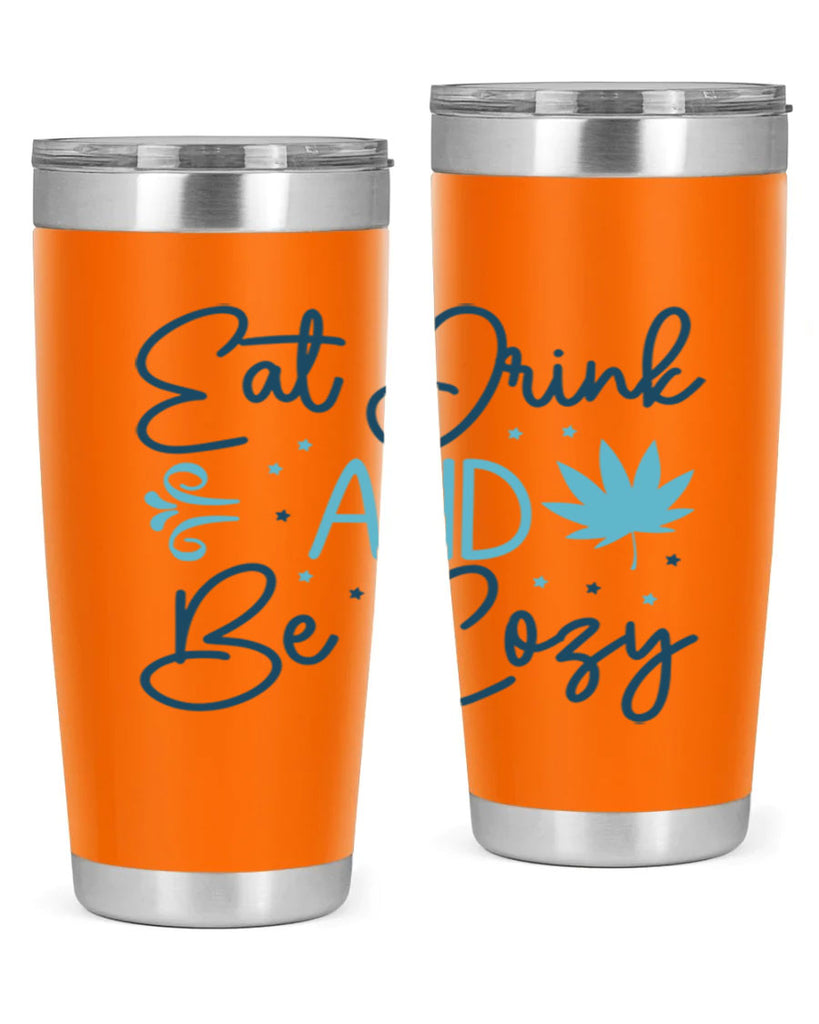 eat drink and be cozy 98#- winter- Tumbler