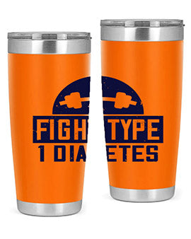 fight type diabetes Style 37#- diabetes- Tumbler