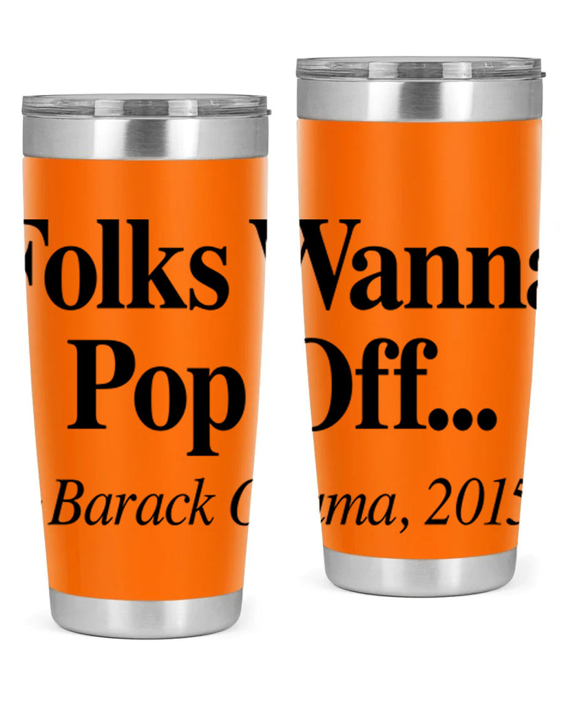 folks wanna pop off 151#- black words phrases- Cotton Tank