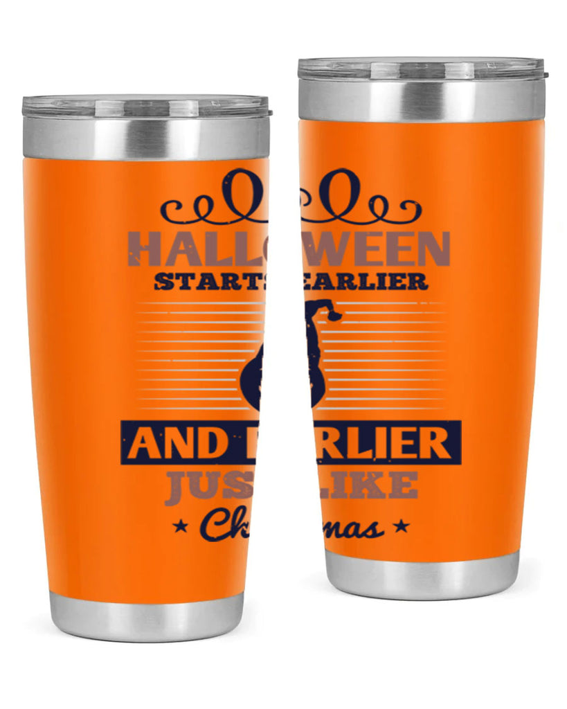 halloween starts earlier and 158#- halloween- Tumbler