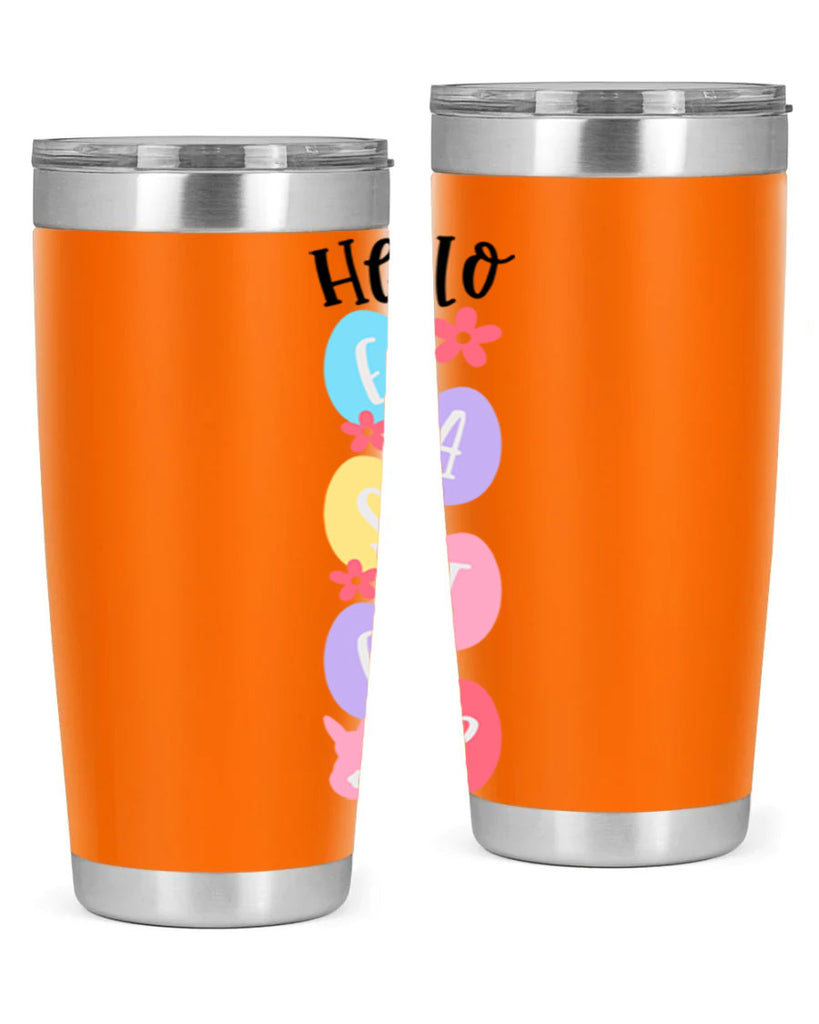 hello easter 32#- easter- Tumbler