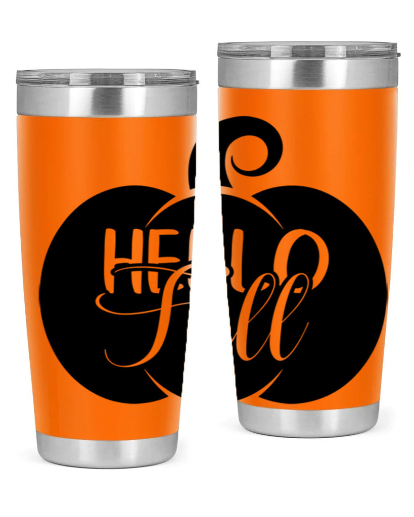 hello fall 275#- fall- Tumbler
