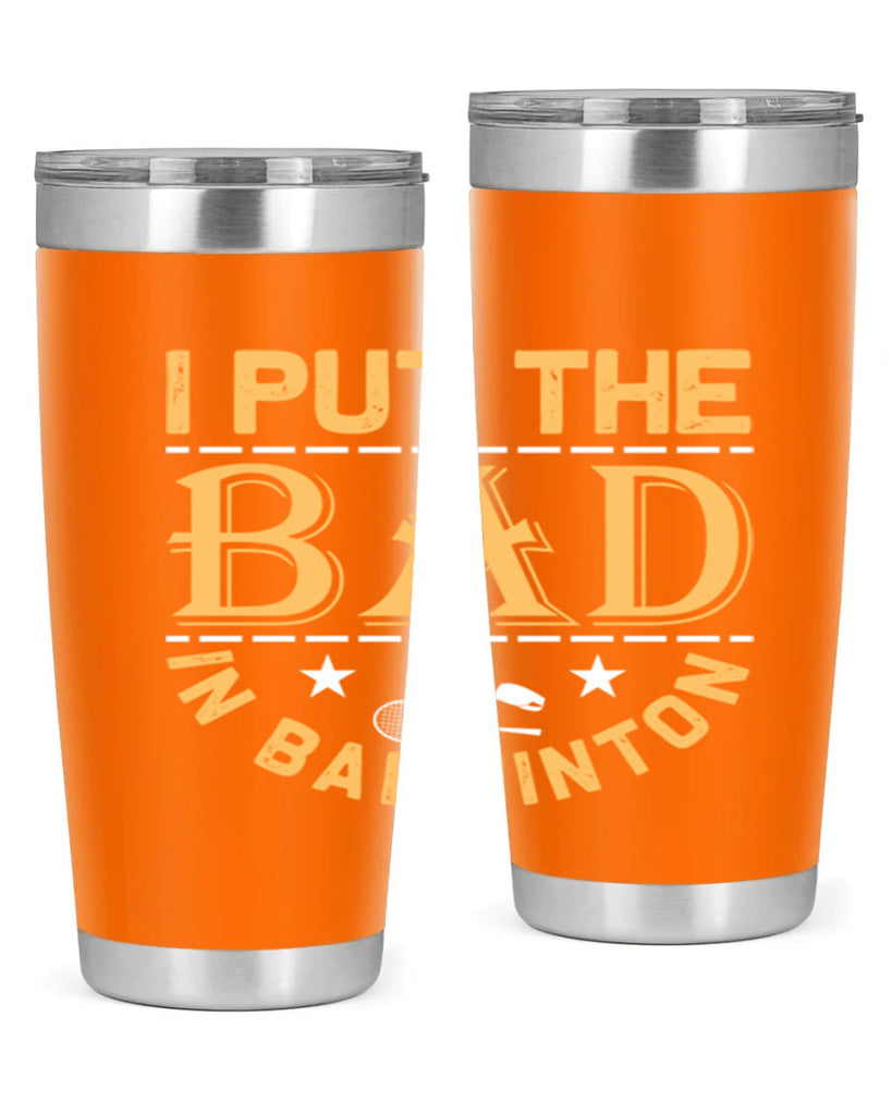 i 1056#- badminton- Tumbler