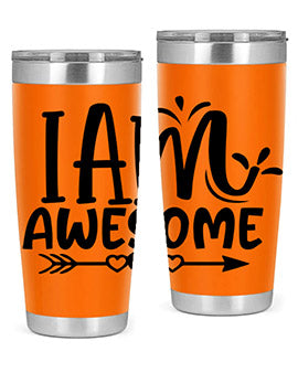 i am awesome Style 19#- autism- Tumbler