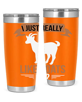 i just really like goats ok Style 3#- goat- Tumbler