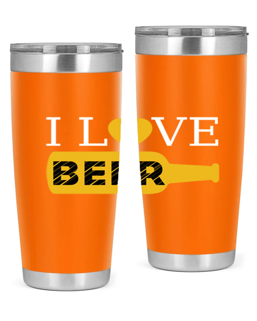 i love beer 75#- beer- Tumbler