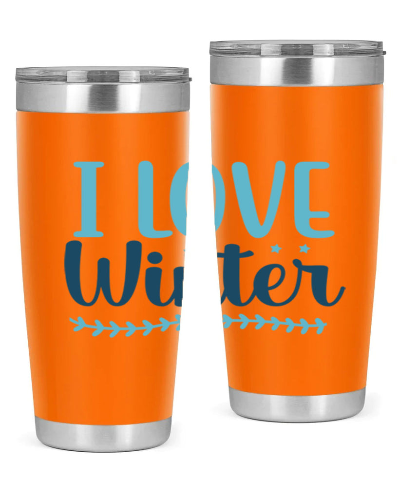 i love winter 226#- winter- Tumbler