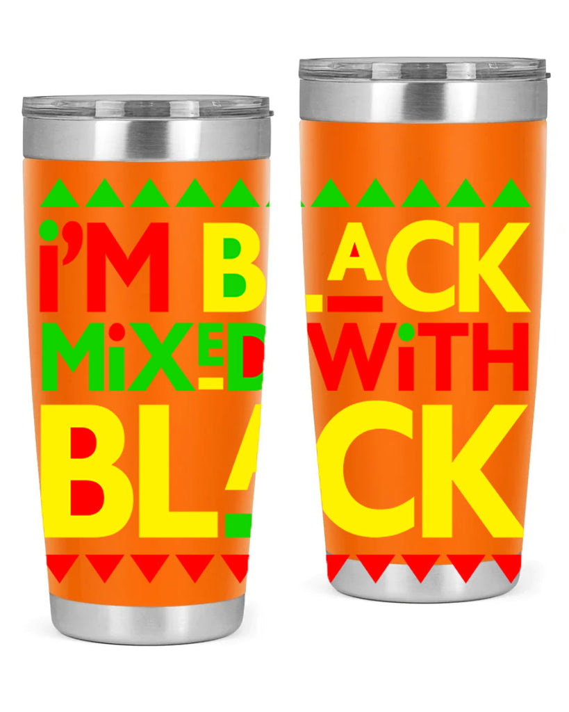 im  black  mixed with black  111#- black words phrases- Cotton Tank