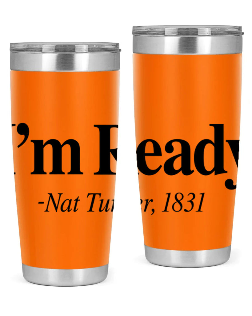 im  ready nat turner 110#- black words phrases- Cotton Tank