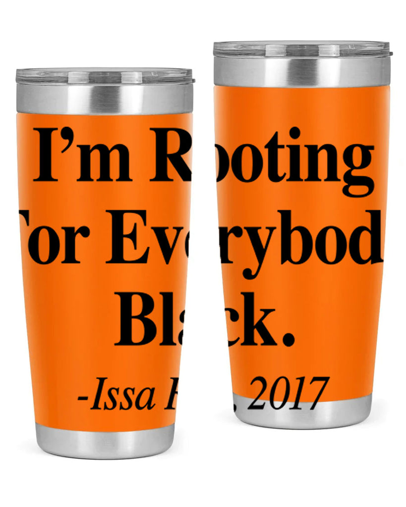 im  rooting for everybody black  109#- black words phrases- Cotton Tank
