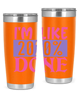 im like done Style 50#- corona virus- Tumbler