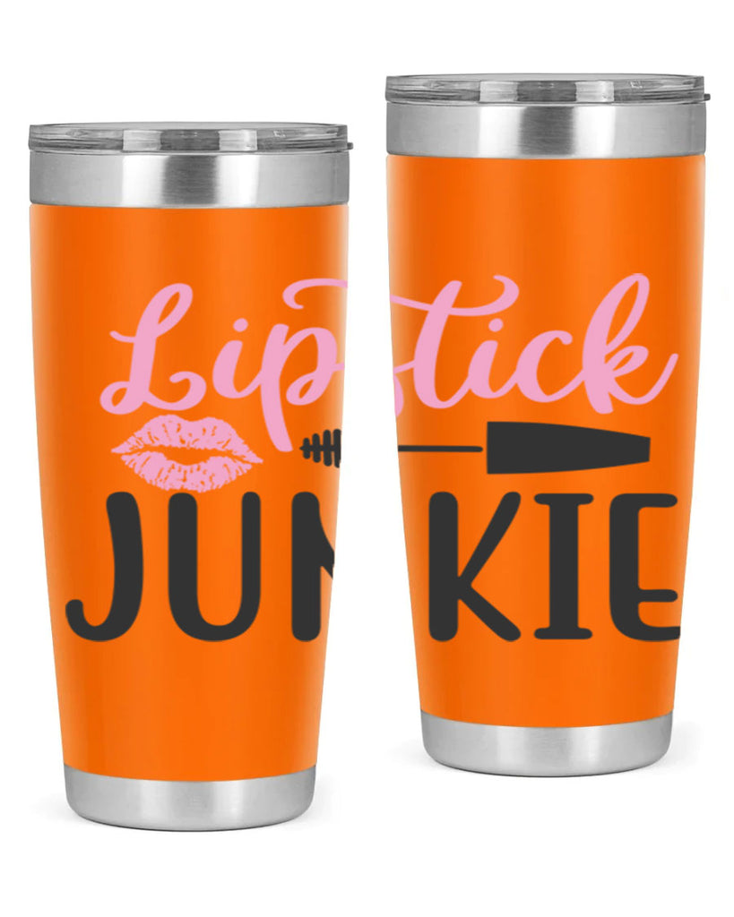 lipstick junkie Style 154#- make up- Tumbler
