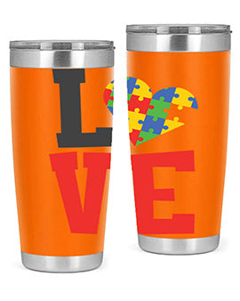love Style 29#- autism- Tumbler