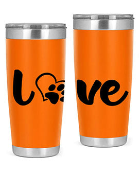 love Style 71#- dog- Tumbler