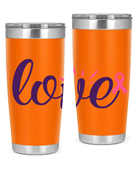 love Style 7#- breast cancer- Tumbler