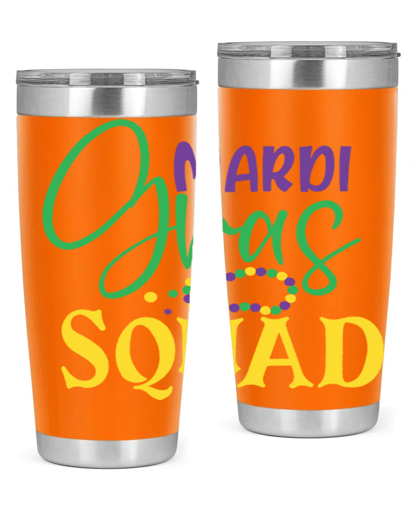 mardi gras squad 78#- mardi gras- Tumbler