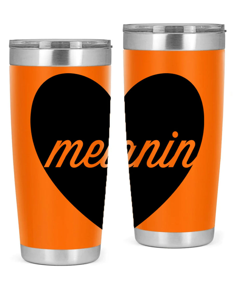 melanin loveheart 76#- black words phrases- Cotton Tank