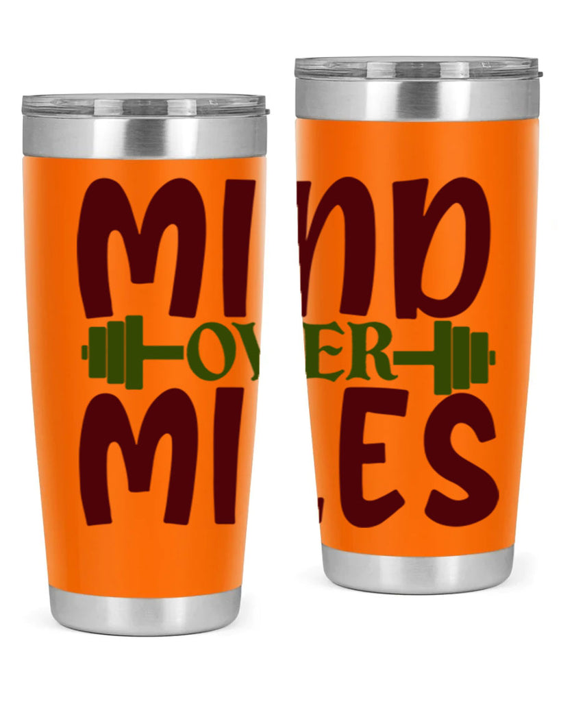 mind over miles 29#- gym- Tumbler