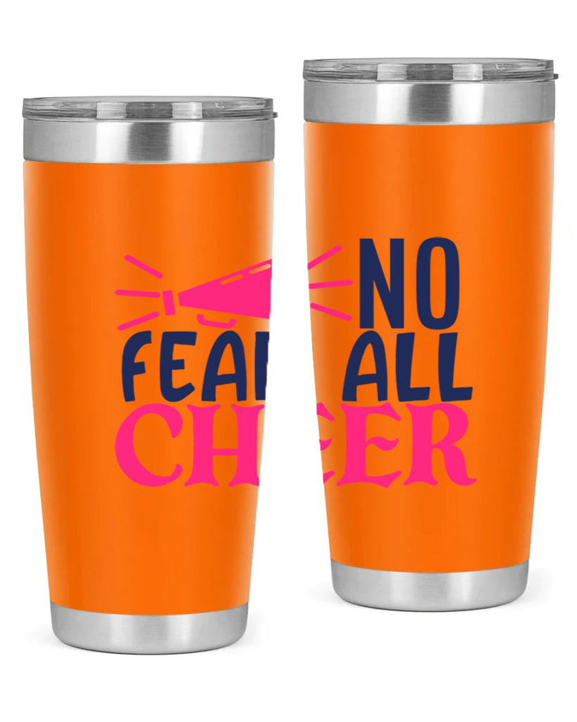 no fear all cheer 1739#- cheer- Tumbler